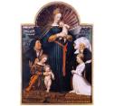 The Darmstadt Madonna by Holbein the Younger
